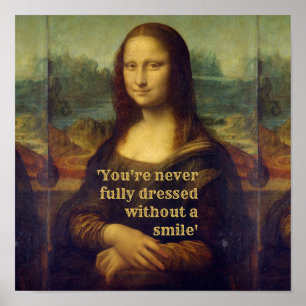 Affiche Mona Lisa