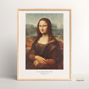 Affiche Mona Lisa Art Imprimer par Leonardo da Vinci