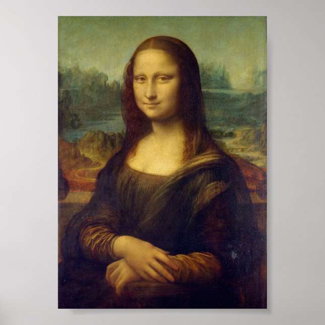 Affiche Mona Lisa by Léonard de Vinci (Devant)
