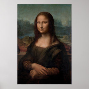 Affiche Mona Lisa del Giocondo