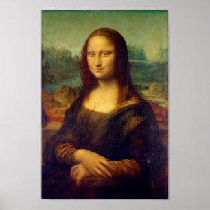 Affiche Mona Lisa, Leonardo da Vinci