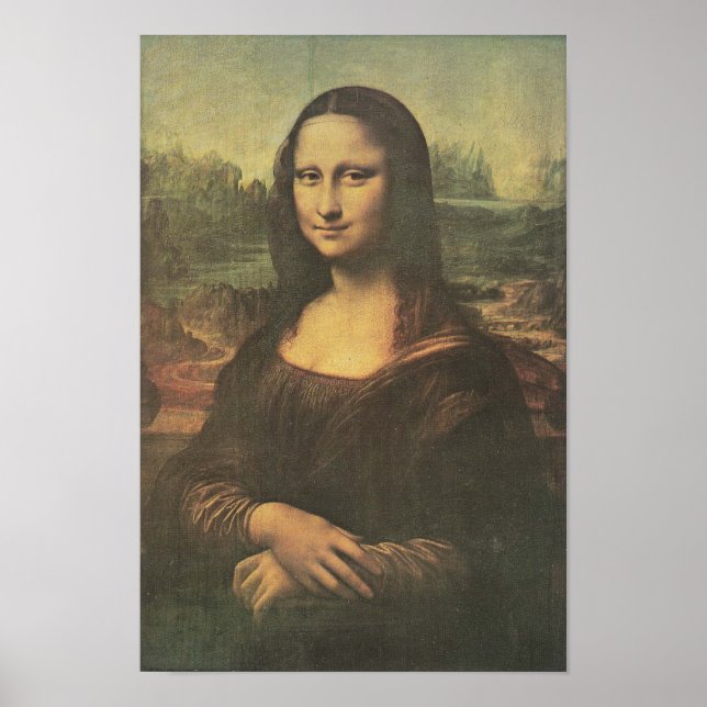 Affiche Mona Lisa Leonardo da Vinci Art (Devant)