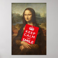 Mona Lisa Mots Sages : Gardez Le Calme Et Souriez