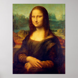 Affiche Mona Lisa par Leonardo Da Vinci
