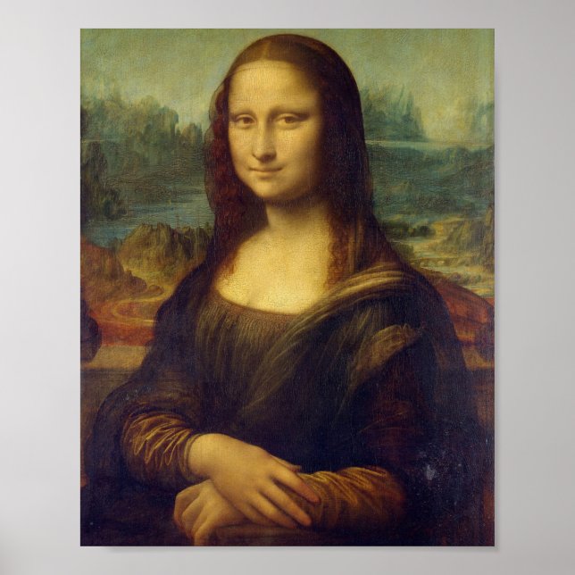 Affiche Mona Lisa Par Leonardo Da Vinci (Devant)