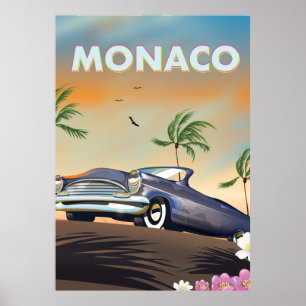 Affiche Monaco