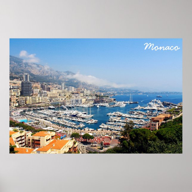 Affiche Monaco (Devant)