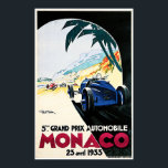 Affiche MONACO 1933 Grand Prix Automobile par Geo Ham Race<br><div class="desc">Affiches de reproduction haute résolution. Chaque Poster vintage original restauré à sa gloire d'antan. numériquement réparé pour les défauts et les éléments manquants,  numériquement corrigé pour la netteté,  et couleurs éclatantes lorsqu'en plein affichage. MONACO 1933 Grand Prix Automobile par Geo Ham Race Poster.</div>