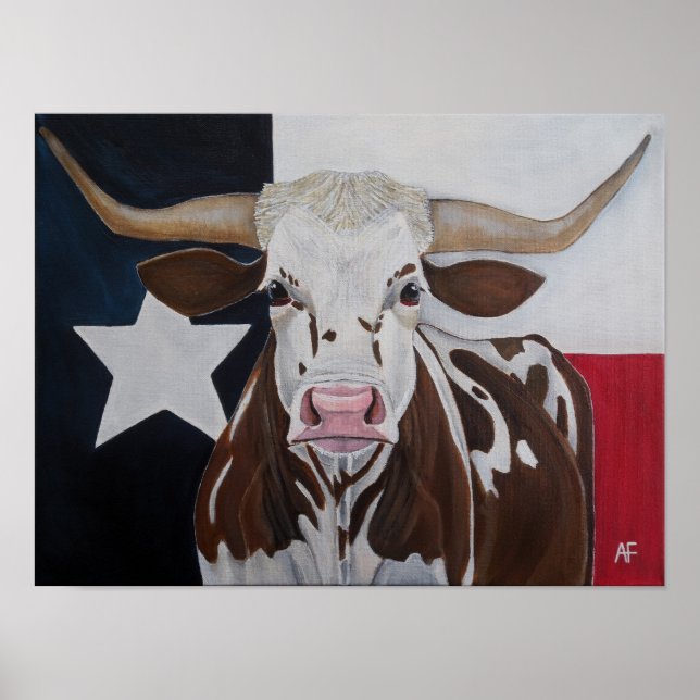 Affiche Monarque de la peinture de Rangeland par Alfred Fo (Devant)