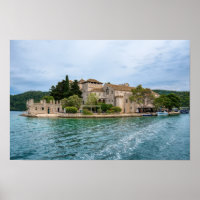 Monastère bénédictin sur l'île de Mljet - Croatie