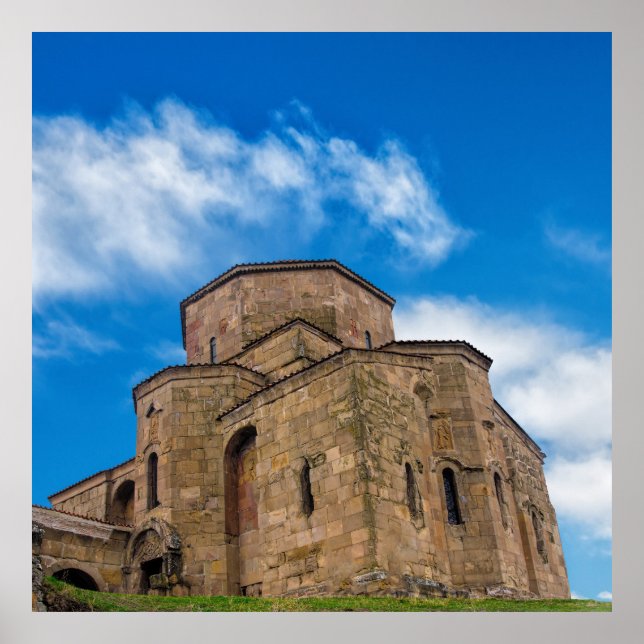 Affiche Monastère de Jvary Géorgie (Devant)