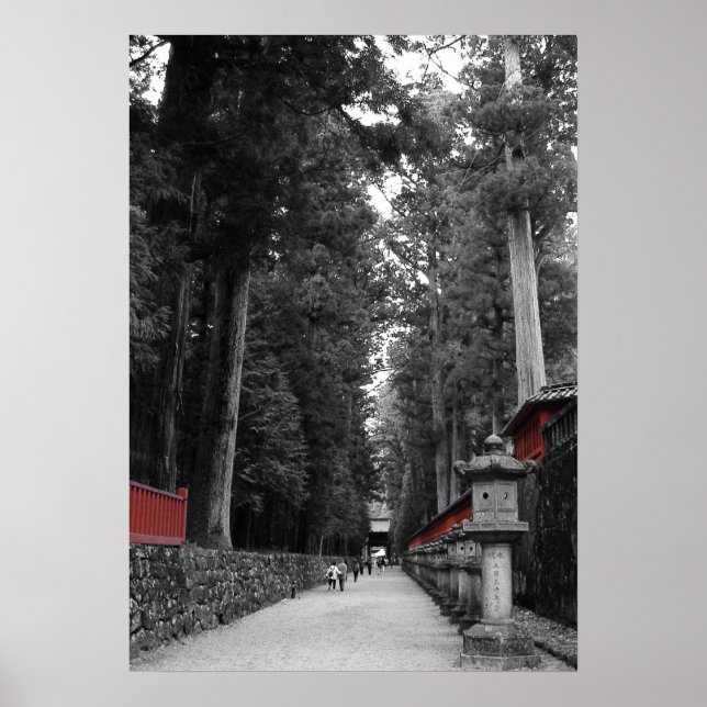 Affiche Monastère japonais (Devant)
