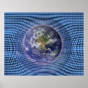 Affiche Monde binaire