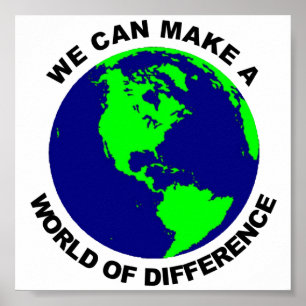 Affiche Monde de différence