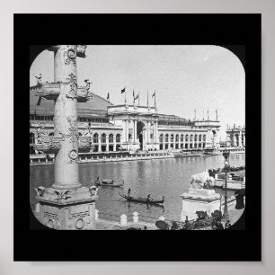 Affiche Monde de l'affiche - Bâtiment des arts équitables-