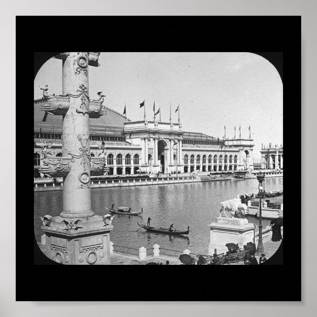 Affiche Monde de l'affiche - Bâtiment des arts équitables- (Devant)