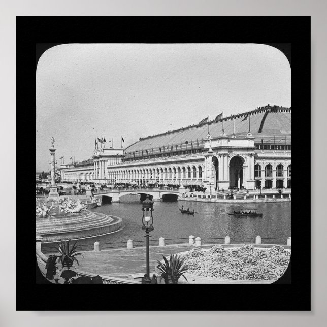 Affiche Monde de l'affiche - Bâtiment des arts juste-libér (Devant)