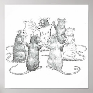 Affiche Monde des rats