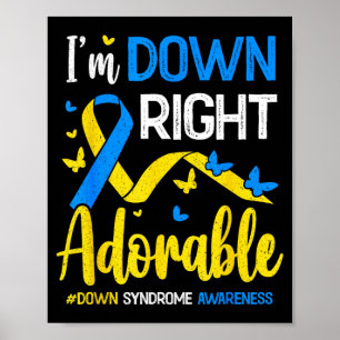 Affiche Monde tout à fait adorable journée du syndrome de