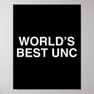 Affiche Monde Unc Unhinged Gen Z College Sarcastic Gag M