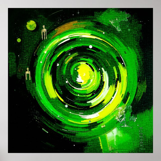 Affiche Monde Vert (Devant)