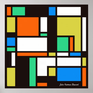 Affiche Mondrian 1