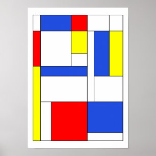 Affiche Mondrian #47