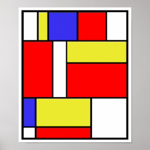 Affiche Mondrian #57