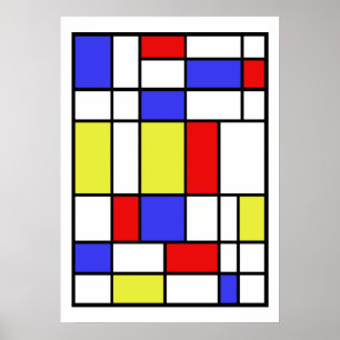 Affiche Mondrian #59