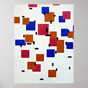 Affiche Mondrian - Composition in Colour A