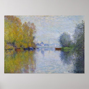 Affiche Monet - Automne Sur La Seine Argenteuil 1873