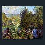 Affiche Monet Claude Coin du Jardin à Montgeron<br><div class="desc">Monet Claude Coin du Jardin à Montgeron</div>