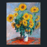 Affiche Monet France Bouquet Tournesols Impressionniste Pe<br><div class="desc">Monet France Bouquet Tournesols Impressionniste Peuple Tournesol Place Design dispose d'un bouquet floral, un grand exemple d'art expressionniste. Monet France Bouquet Tournesols Impressionniste Personnes Tournesol Lieu Design reflète l'essence de l'artiste et la période créée en. Parfait pour les amateurs d'art de tous âges, notre Monet France Bouquet Tournesols Impressionniste People...</div>