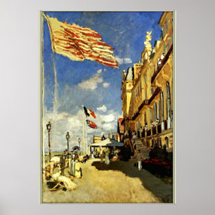 Affiche Monet - Hôtel des Roches Noires, Trouville