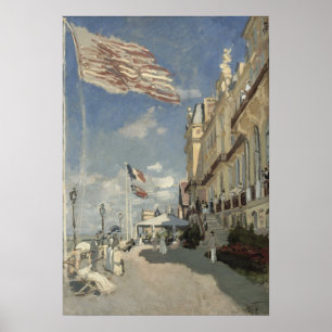 Affiche Monet - Hôtel Des Roches Noires Trouville