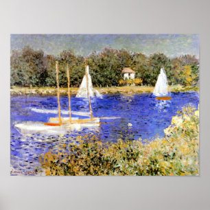 Affiche Monet - Le bassin d'Argenteuil