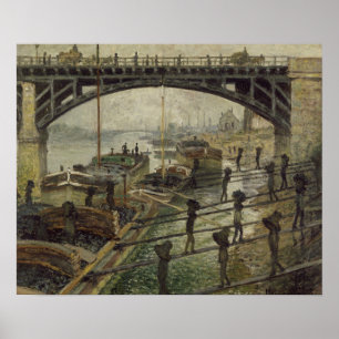 Affiche Monet - Le Charbon