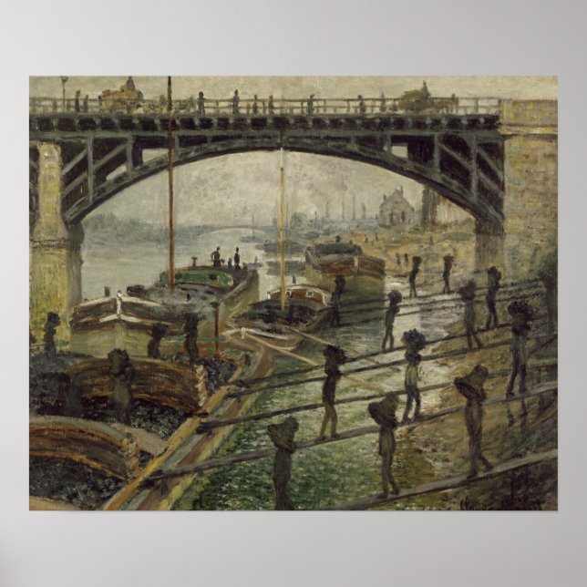 Affiche Monet - Le Charbon (Devant)