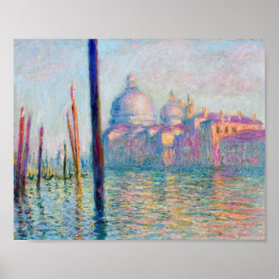 Affiche Monet Le Grand Canal Impressionniste Gens Célèbres