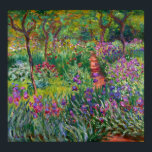 Affiche Monet - Le Jardin Iris À Giverny 1900<br><div class="desc">Le jardin d'Iris à Giverny 1900 par Claude Monet. Pour plus d'images prêtes à l'affiche de Zedign Art Series Book 3 "Claude Monet - Peintures et dessins Vol 2",  visitez https://books.zedign.com/zas/3.html</div>