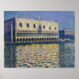 Affiche Monet - Le Palais des Doges (Le Palais Ducal)
