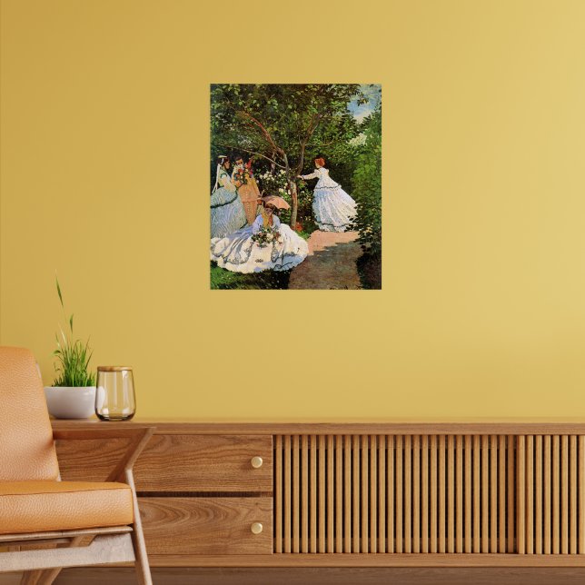 Affiche Monet - Les femmes dans le jardin (Salon 2)