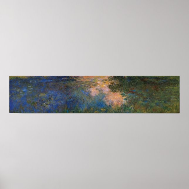 Affiche Monet - L'Etang Lily D'Eau (Devant)