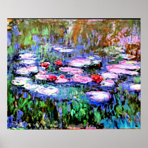 Affiche Monet - Los Nenufares (the waterlillies)