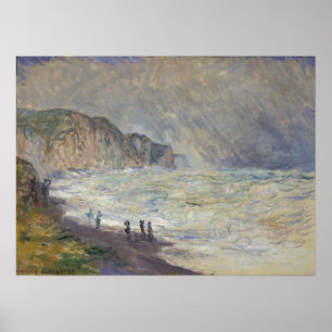Affiche Monet - Mer Lourde À Pourville
