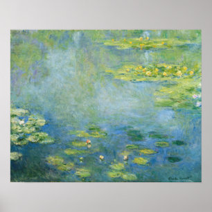 Affiche Monet Nénuphars 1906 Peinture