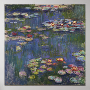 Affiche Monet - Nymphéas