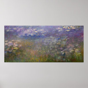 Affiche Monet - Nymphéas