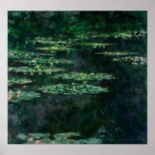 Affiche Monet - Nymphéas