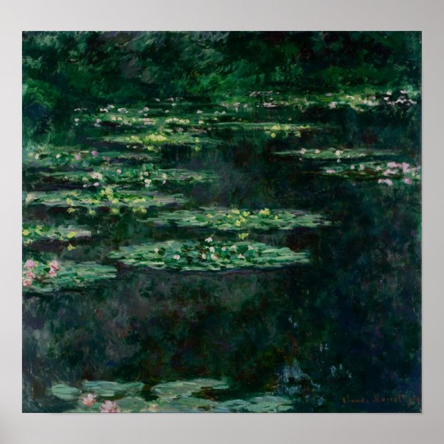 Affiche Monet - Nymphéas (Devant)